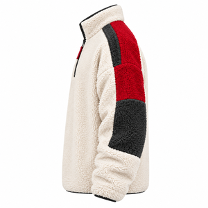<b>Men</b> Oversize Polar <b>Sherpa</b> <b>Jacket</b> Offers Plush Warmth Roomy Fit And Comfortable Construction For Cold Weather Everyday Activities - Product Image 3