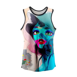 Débardeurs de sublimation de haute qualité en gros Chemise d'entraînement de fitness Conception personnalisée Débardeur à la mode pour hommes - Product Image 2