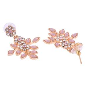 Ensemble de collier ras du cou indien, créateur classique, strass, cristal, mariage, boucles d'oreilles, bijoux indiens en gros - Product Image 5