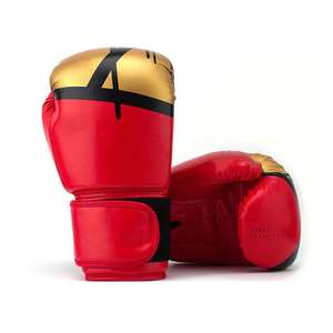 Wholesale High Quality Trendy Boxing <b>Gloves</b> PU Leather Breathable <b>Moisture</b> Wicking Outdoor Training Sparring for Unisex Fighters - Product Image 5