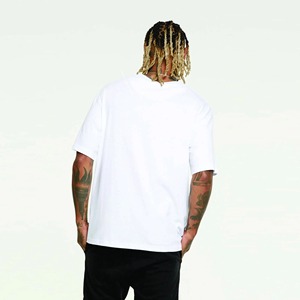 Camiseta de algodón negra con estampado para hombre, diseño hip hop, manga corta, corte regular, conjunto de verano - Product Image 6