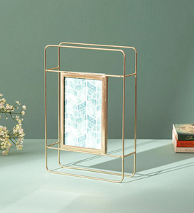 Handmade Best Quality Photo <b>Frames</b> Exclusive Top Table Decor Ornaments Hot Selling Glass and <b>Metal</b> Accessories - Product Image 3