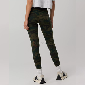 Haute qualité femmes taille haute Yoga Camo Leggings Gym Fitness entraînement pantalons de sport - Product Image 2