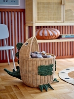 Cesta Redonda Moderna de Seagrass, Hecha de Seagrass Natural, Ecológica, Color Personalizado, Ahorra Espacio, Organización Diaria del Hogar