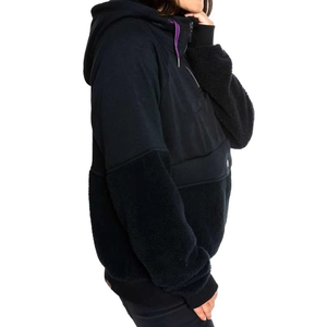 เสื้อฮู้ดซิปเต็มตัวแบบกำหนดเอง ดีไซน์ลายเส้น กันลม กันหิมะ อุ่นสบายสำหรับฤดูหนาว ไซส์พลัส ตกแต่งด้วยการเย็บหลากสี เสื้อฮู้ดสำหรับเล่นสกีสำหรับผู้ชาย - Product Image 6