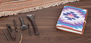 Cuaderno de Tapa Dura con Diseño de Café, para Regalos, Diario, Álbum de Recuerdos, Impreso, Estilo Kelim, Papel Artístico, Bloc de Escritorio, para Regalo, Bebé - Product Image 2