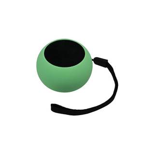 Mini haut-parleur Bluetooth portable avec batterie rechargeable Myrva Green, audio sans fil pleine gamme, corps en plastique, sortie 5W, 5-10 - Product Image 1