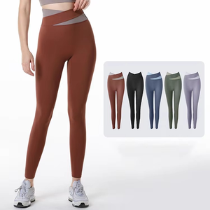 Leggings de yoga pour femmes Pantalon extensible taille haute sans couture Tissu doux Leggings confortables à porter au quotidien - Product Image 2