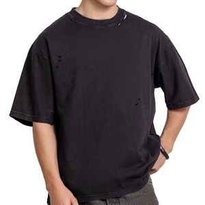 เสื้อยืดคอกลมทรงหลวม ผ้าไหม/ผ้าฝ้าย ซักง่าย ดีไซน์ไหล่ตก น้ำหนักเบา เหมาะสำหรับฤดูร้อน แขนสั้น สีพื้น แห้งเร็ว - Product Image 2