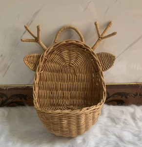 Ornement de vacances en rotin pour l'amélioration de l'arbre de Noël, décoration festive élégante faite à la main au Vietnam - Product Image 1