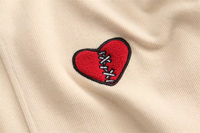 Sweat-shirt à capuche décontracté surdimensionné pour homme, logo personnalisé, lavage à la pierre, beige blanc, tendance, grand, léger