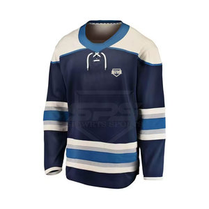 Maillot de Hockey sur Glace Respirant Marque Privée Maillot de Hockey sur Glace Meilleure Vente en Ligne Vente en Gros de Grande Taille - Product Image 2