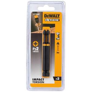 ชุดดอกสว่านกระแทก Dewalt ขนาด 2 นิ้ว 85 มม. แบบ Pozidriv ช่วง 1-4 นิ้ว ชุด 5 ชิ้น - Product Image 1