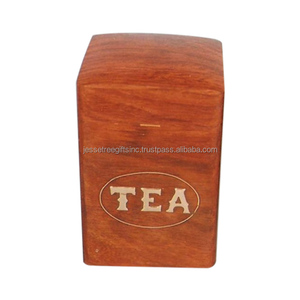 Joyero de madera con acabado pulido de madera natural Forma rectangular Diseño floral Borde La mejor calidad para la organización - Product Image 3
