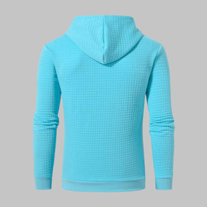 Sweat-shirts à capuche en molleton pour hommes, design personnalisé, couleur unie, effet délavé, 100% coton, avec poche, collection hiver, vente chaude - Product Image 3