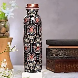 Tapa para Botella de Agua de Cobre Puro Impresa Ecológica y Segura, Propiedades Antibacterianas, Gran Capacidad, Diseño Clásico, Precio de Mayoreo para Cocina - Product Image 2