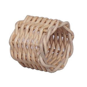 Servilleteros de Mimbre para Bodas, Fiestas, Restaurantes/Hoteles, Anillos para Servilletas de Color Natural Hechos a Mano, Anillos Redondos para Servilletas - Product Image 2