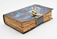 Journal intime en cuir indien Journal Hibou Journal en cuir vintage Livre des ombres Grimoire Journal en cuir Journal intime