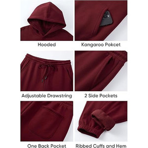 New Arrival Best Quality Winter Hooded Printed Casual Solid Streetwear Track Suit <b>Pullover</b> Jogging <b>Men</b> 2 1 Design Quick Dry - Product Image 5