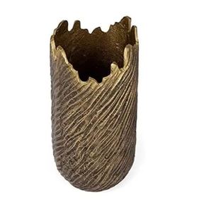 Vase à fleurs en aluminium de qualité exclusive avec montage coupe collines Vase à fleurs à texture unique au prix de gros - Product Image 3