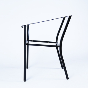 เก้าอี้รับประทานอาหารโลหะที่ทันสมัยสำหรับบ้านโรงแรมโรงเรียนในร่มกลางแจ้งใช้ในเวียดนามส่วนลดจากผู้ผลิตที่ทันสมัย - Product Image 5