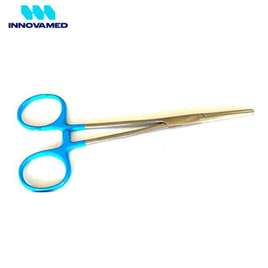 Pinzas Hemostáticas Innovamed 5.5 de Acero Inoxidable, Rectas y Curvas, con Bloqueo, Pinza Quirúrgica Reutilizable, Instrumento Manual - Product Image 2
