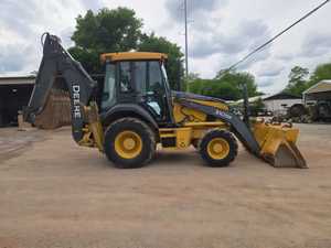 รถแบคโฮมือหนึ่ง/มือสอง ปี 2013 ยี่ห้อ John Deere รุ่น 310SK เครื่องยนต์ดีเซล อุปกรณ์ก่อสร้างอเนกประสงค์ สำหรับงานก่อสร้างถนน จัดส่งรวดเร็ว - Product Image 1