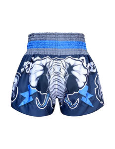 Short de Boxe en Satin Lourd Personnalisé XL Unisexe MMA Board Gym Shorts Taille Élastique Avant Sublimation Fight Wear pour Adultes Muay Thai - Product Image 5