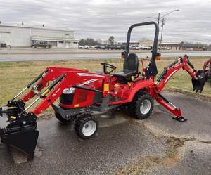 Massey Ferguson GC1723EB Mini tracteur compact avec chargeur frontal et chargeur arrière 25HP hydrostatique 4WD pour l'agriculture - Product Image 1