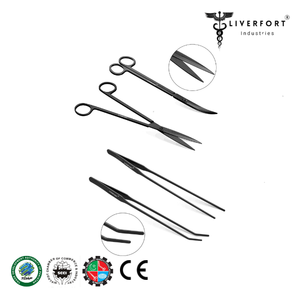 2025 chất lượng hàng đầu Aquarium làm sạch công cụ thiết lập màu đen thực vật thủy sinh Fish Tank nhà máy Aquarium dài công cụ Kit gan Fort các ngành công nghiệp - Product Image 3