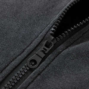 เสื้อฮู้ดมีซิปสำหรับผู้ชายผ้าฝ้ายแบบกำหนดเอง - Product Image 5