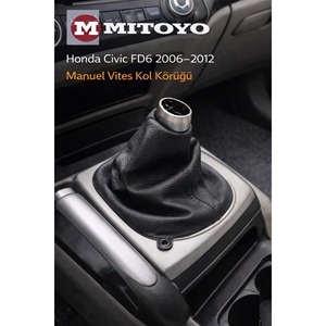Para Honda Civic FD6 2006-2012, Funda de Palanca de Cambios de Cuero Manual OEM 77298-SNA-D01ZA, Material de Alta Calidad para una Comodidad Óptima - Product Image 1