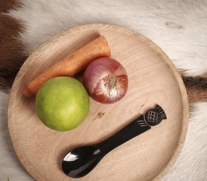 Horn <b>Spoon</b> for Dessert <b>Ice</b> <b>Cream</b> Baby Soup for Home Hotel Restaurant Use - Product Image 3