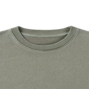 Sweat-shirt à col rond surdimensionné pour homme de qualité professionnelle, épais, ample, doux, basique, respirant et anti-humidité - Product Image 3