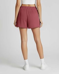 Prix direct usine, qualité supérieure, shorts respirants pour femmes, logo brodé personnalisé, 100% coton, coupe ajustée, sportifs, boutonnés - Product Image 3