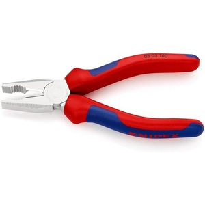 Pince combinée KNIPEX de 160 mm de long, chromée, avec poignées multi-composants pour outils d'atelier - Product Image 4
