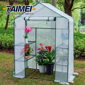 Tissu de maille de feuille de PVC transparent imperméable blanc tissu de bâche de PVC <span class=keywords><strong>pour</strong></span> la bâche d'agriculture de jardin de <span class=keywords><strong>serre</strong></span> - Product Image 4