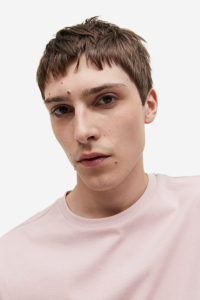 เสื้อยืดคอกลมสีชมพูธรรมดาสำหรับผู้ชายเสื้อยืดคอกลมพิมพ์โลโก้สีชมพูสำหรับ100% ออกแบบได้ตามต้องการ - Product Image 4