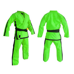 เครื่องแบบคาราเต้ผ้าฝ้าย100% สำหรับผู้ชายเครื่องแบบคาราเต้ระบายอากาศได้โลโก้ตามสั่ง - Product Image 1