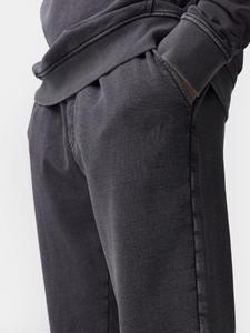 OEM Design Men's Acid Wash Raw <b>Hemp</b> Pullover Hoodie Sweatpants Tracksuit High Quality Cotton Fleece Distress Plus Size Winter - Product Image 3