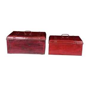 Caja de almacenamiento vintage hecha a mano a precio mayorista de fabricante y exportador indio - Product Image 4