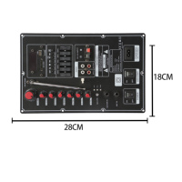 Carte mère d'amplificateur de haut-parleur 12V, adaptée aux récepteurs et amplificateurs audio