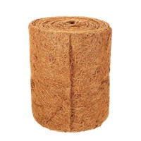 Tapis de culture en fibre de coco, microgreens, système de culture hydroponique, tapis en fibre de coco naturelle compostable, rouleaux