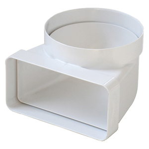 Gomito per Aerazione Canalizzata mm. 125 - Mm.150x70 - Product Image 1