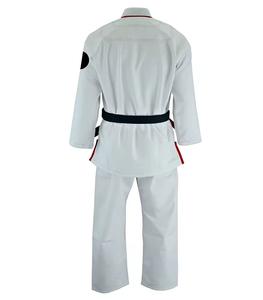 Uniforme de Karate de algodón de alta calidad para hombres logotipo personalizado nuevo modelo bordado impresión entrenamiento ropa deportiva venta al por mayor precio barato - Product Image 3
