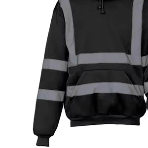 Sudadera con Capucha Reflectante Fluorescente de Alta Visibilidad, Ropa de Seguridad 3M con Logotipo de Marca Personalizado al por Mayor - Product Image 4