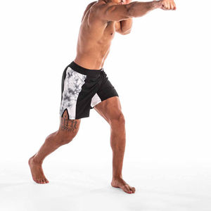 Pantalones Cortos de MMA para Hombre de Alta Calidad, 100% Poliéster, Logotipo Personalizado, Diseño Sublimado, Patrón Sólido, Estilo Casual, Pantalones Cortos de MMA al por Mayor - Product Image 5