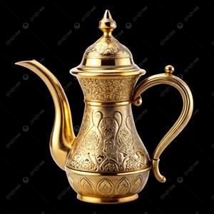 เหยือกทองเหลืองอาฟทาบาแบบใหม่ สีดำ ราคาถูก เหยือกทองเหลืองอาฟทาบาแบบอาหรับ คุณภาพมาตรฐาน อาฟทาบาแบบตะวันออกกลาง มีจำหน่าย - Product Image 3