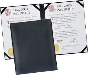 Premium Quality Custom Leather Certificate Holder, Pu Certificate <b>Folder</b> - Product Image 1