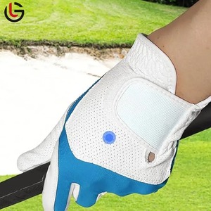Hot Sale Cabretta Leather Golf <b>Gloves</b> Genuine Sheepskin Soft Comfortable Custom Hand Wear for <b>Men</b> Women for Outdoor Sports - Product Image 3